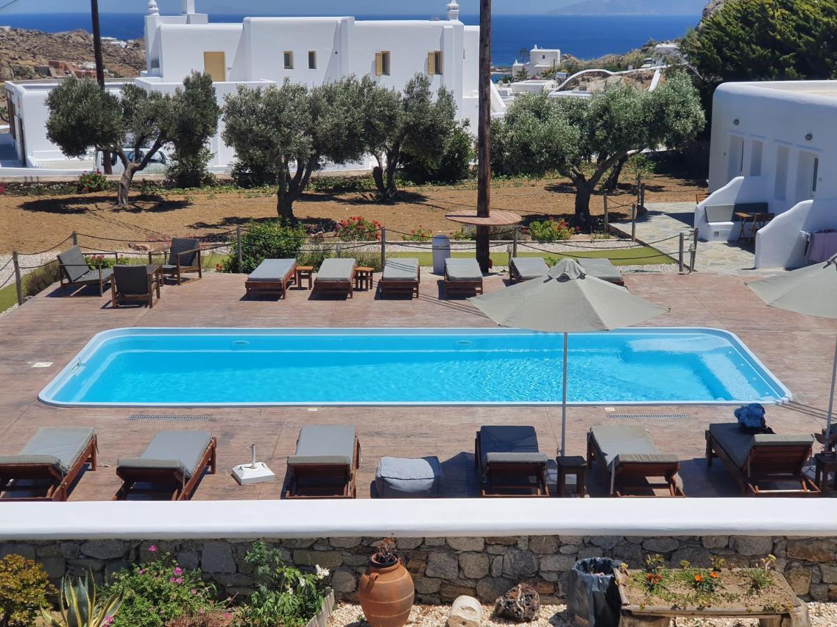 Casa Nostra Mykonos Boutique Rooms & Studios Glastros  Eksteriør billede